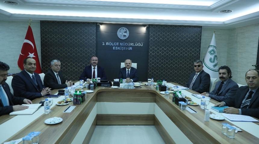 Vali Çakacak DSİ 3. Bölge Müdürlüğünü ziyaret etti