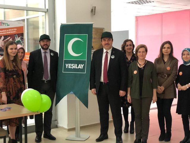 Yurt öğrencilerine ‘Yeşilay’ anlatıldı