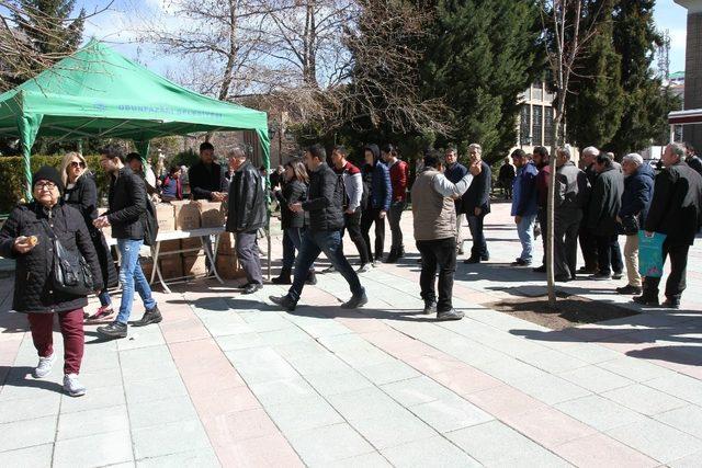 Odunpazarı’ndan kandil simidi