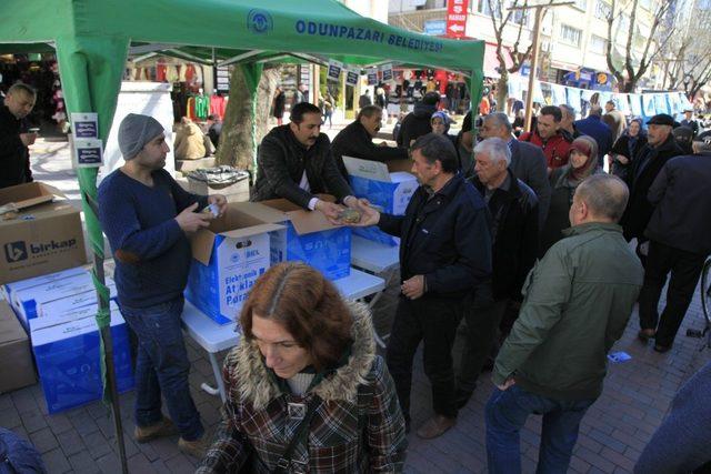 Odunpazarı’ndan kandil simidi