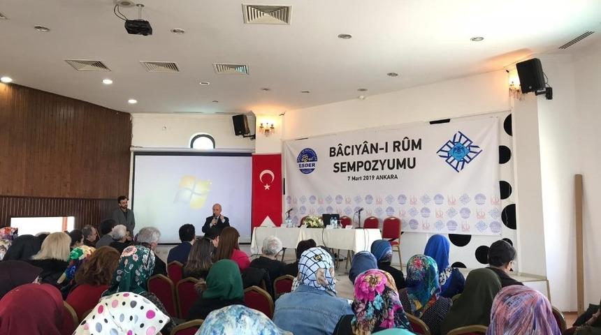 Ankara&rsquo;da Bacıyan-ı Rum Sempozyumu d&uuml;zenleniyor