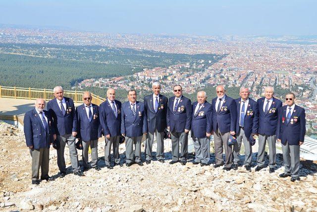 Gaziler Seyir Tepesi’ne hayran kaldı