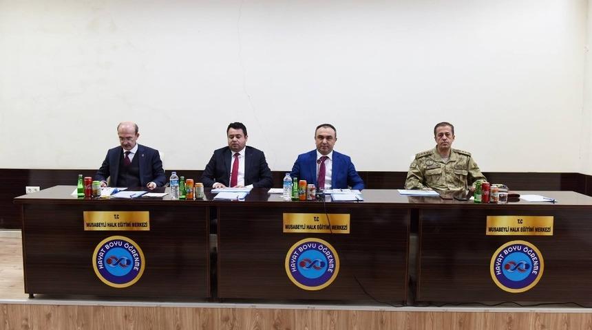 Musabeyli il&ccedil;esinde Se&ccedil;im G&uuml;venliği toplantısı yapıldı