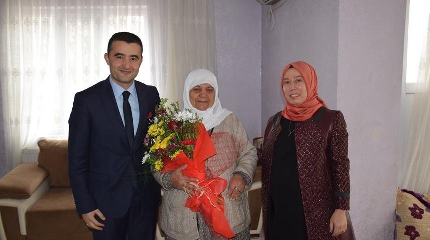 Kaymakam Bilici&rsquo;den şehit ailesine ziyaret