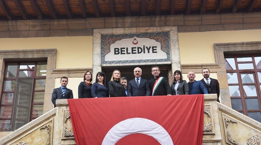 Macaristan ve Litvanya heyetinden &Ccedil;orum Belediyesi&rsquo;ne ziyaret