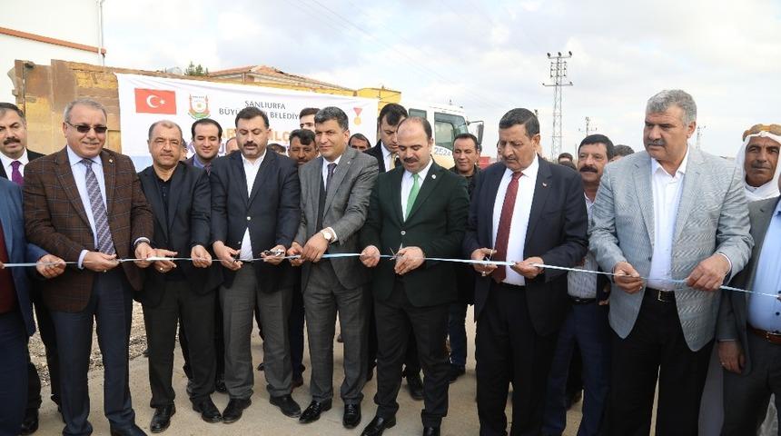 Harran&rsquo;da beton yol atağı