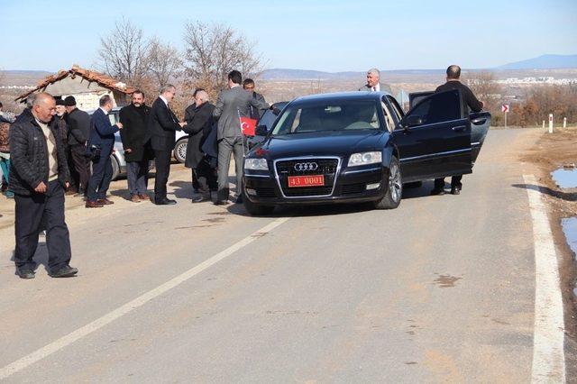 Kütahya’da 15 kilometrelik grup yolu hizmete sunuldu