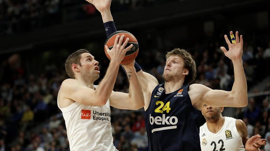 Fenerbahçe Beko, Real Madrid deplasmanında mağlup oldu