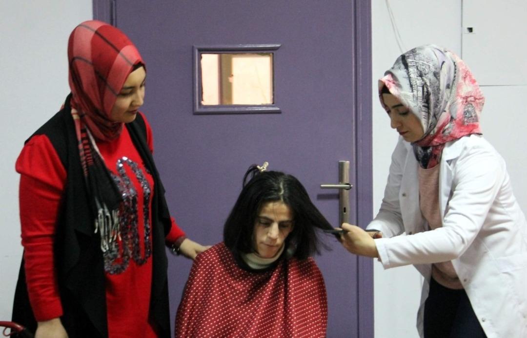 Engelli &ouml;ğrencilere &ouml;zel hizmet