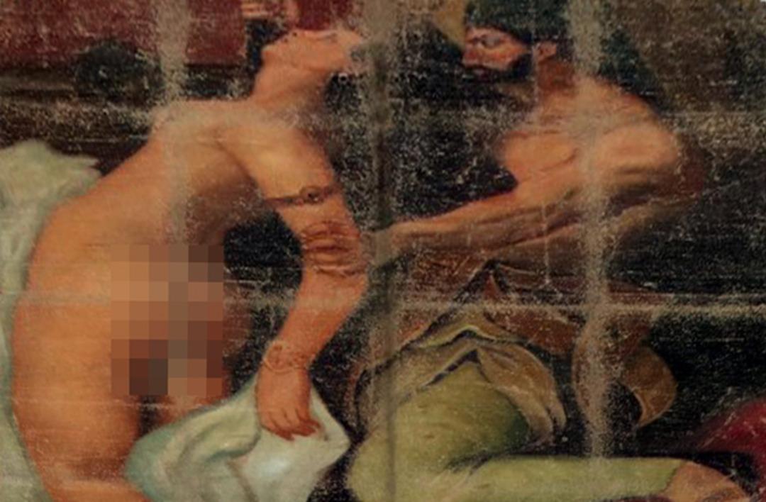 Picasso imzalı '&Ccedil;ıplak ve katil' tablosu Diyarbakır'da bulundu