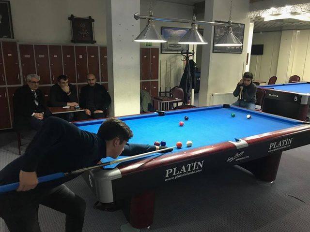 Okullar Arası Gençler 8 Top Bilardo İl Birinciliği Tamamlandı