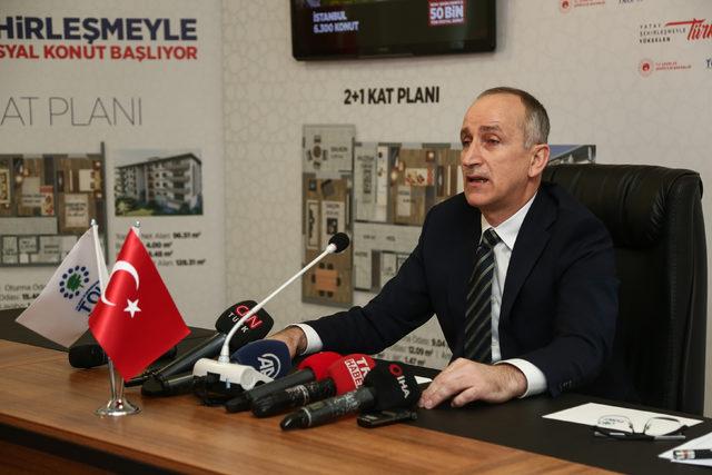 TOKİ Başkanı Ömer Bulut: Projeye 3 günde 10 bin 820 kişi başvurdu