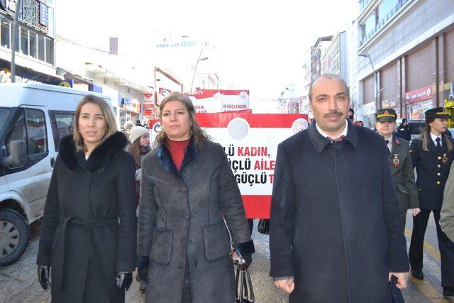 Erzurum’da 8 Mart Dünya Kadınlar Günü etkinlikleri düzenlendi