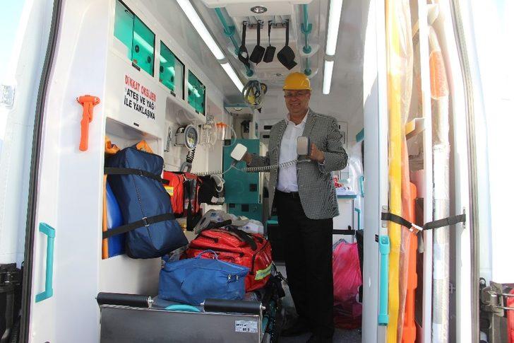 Sağlık Bakanlığı gönderdi, Tahir Ateş teslim etti G1