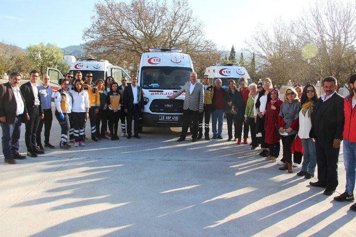 Sağlık Bakanlığı gönderdi, Tahir Ateş teslim etti G3
