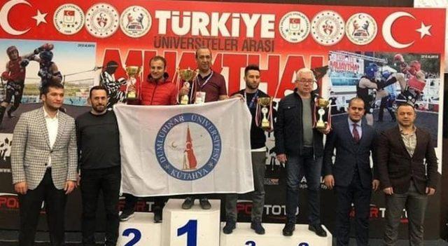 DPÜ Muay Thai Takımı Türkiye Şampiyonu