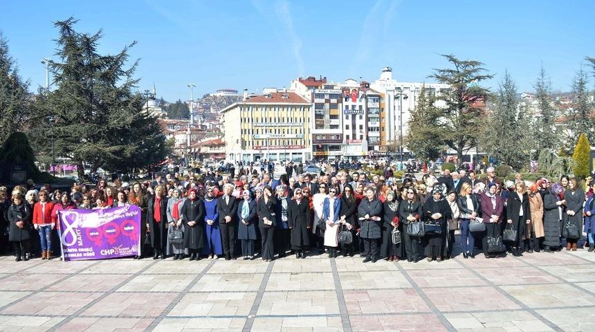 Kastamonu&rsquo;da 8 Mart D&uuml;nya Kadınlar G&uuml;n&uuml; t&ouml;renle kutlandı