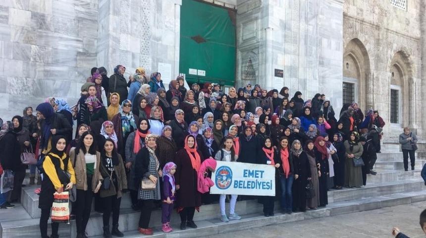 Emet Belediyesi&rsquo;nden D&uuml;nya Kadınlar G&uuml;n&uuml;&rsquo;nde Bursa gezisi