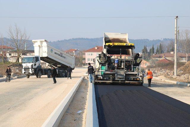 Stadyum bölgesine yeni duble yol