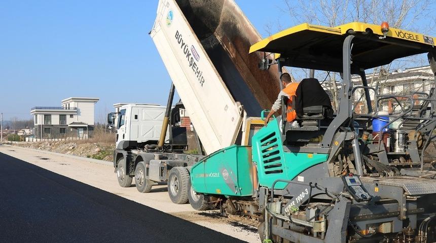 Stadyum b&ouml;lgesine yeni duble yol