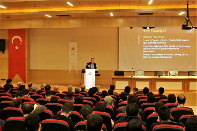 SAÜ’de ‘İnovasyon üzerine konuşmalar’ isimli konferans düzenlendi