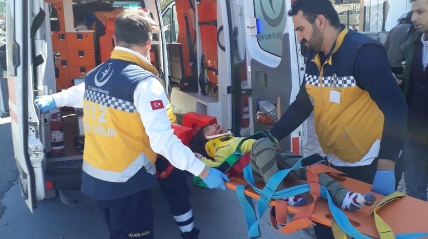 3. kattan d&uuml;şen &ccedil;ocuk ağır yaralandı