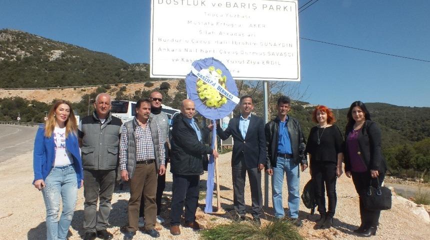 Kaş&rsquo;ta kahramanlar anıldı