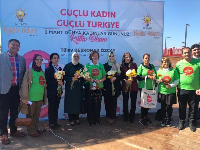 AK Parti Antalya İl Kadın Kolları’ndan 8 Mart mesajı