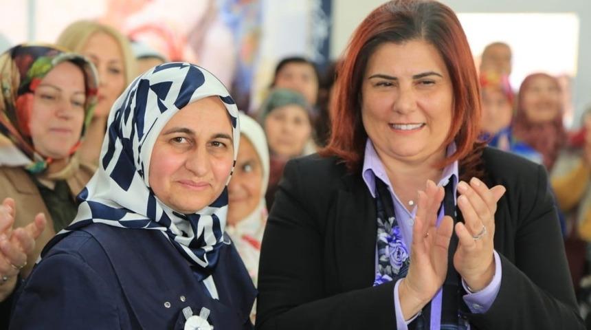 Başkan &Ccedil;er&ccedil;ioğlu, K&ouml;şkl&uuml; kadınlarla buluştu