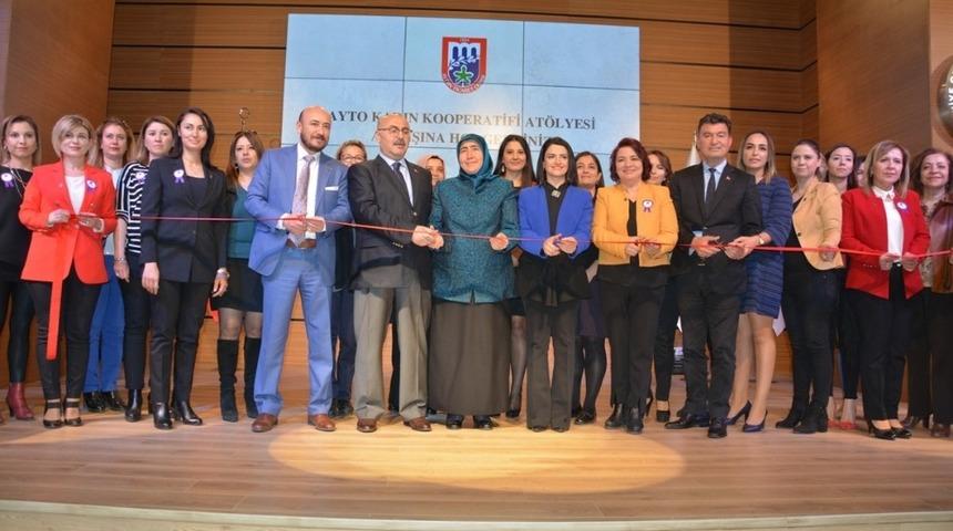AYTO Kadın Kooperatif At&ouml;lyesi a&ccedil;ıldı