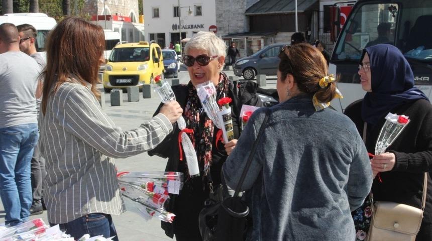 Bodrum Belediyesi kadınları unutmadı