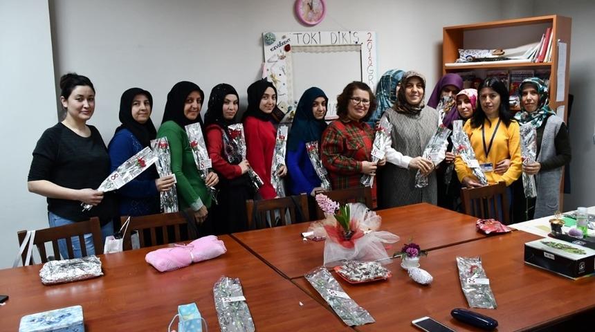 Başkan Vergili kadınları unutmadı