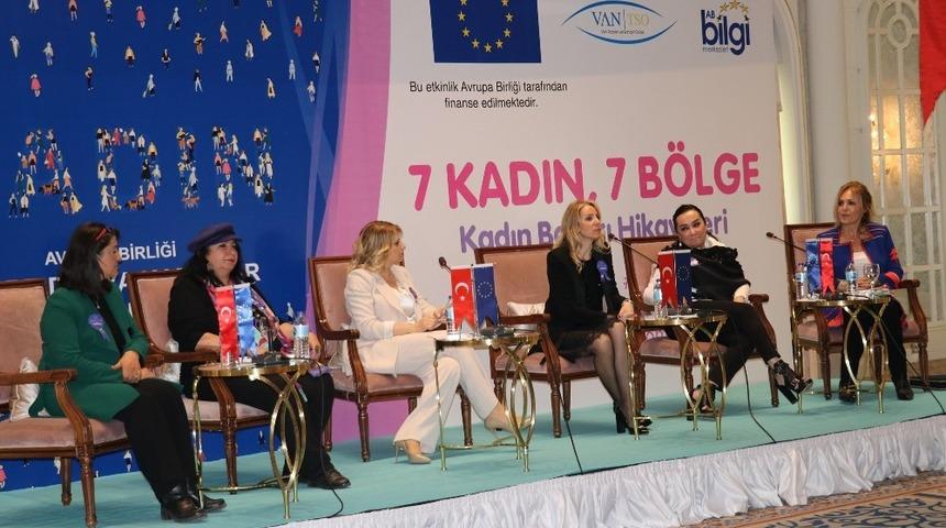 Van&rsquo;da &lsquo;7 Kadın 7 B&ouml;lge Başarı Hikayeleri&rsquo; programı