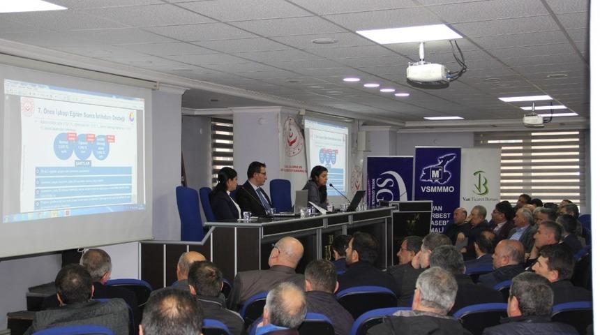 Van Ticaret Borsası, SMMMO &uuml;yelerine &lsquo;İstihdam Seferberliği&rsquo;ni anlattı