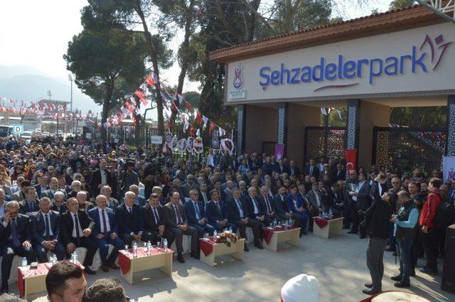 Şehzadelerpark’a görkemli açılış