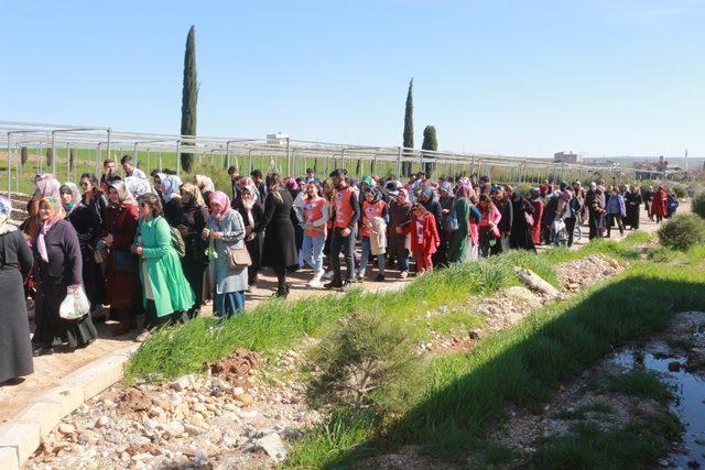 Kadınlar Kadınlar Günü’nde fidan tohumu ekti