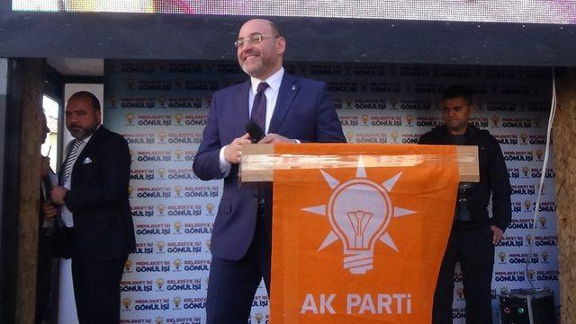 Bakan Pakdemirli Altıntaş’ta Seçim Bürosu açılışına katıldı