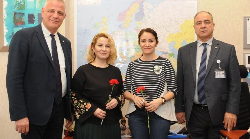 D&uuml;nya kadınlar g&uuml;n&uuml; SANKO &Uuml;niversitesinde de kutlandı