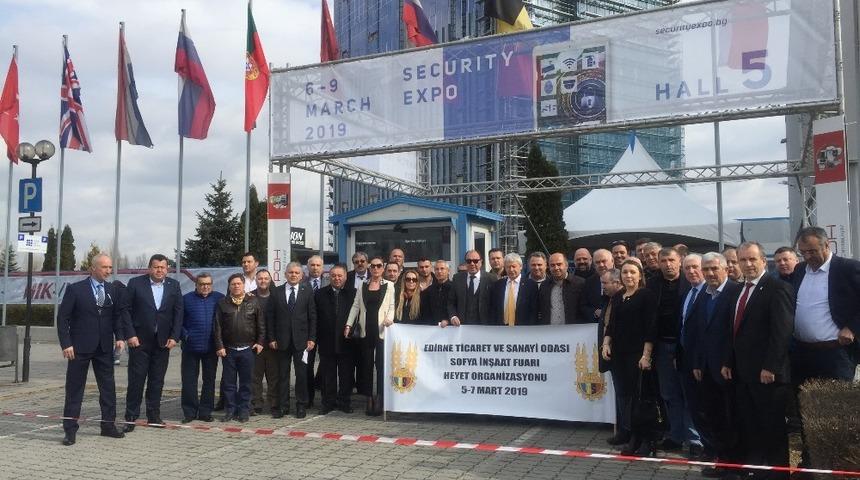 ETSO heyeti Sofya İnşaat Fuarı&rsquo;nda