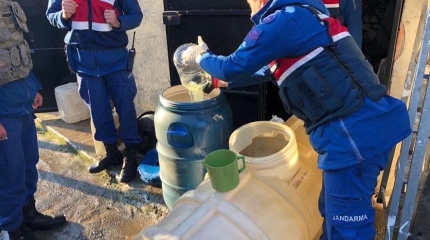 Artvin’de kaçak mazot operasyonu