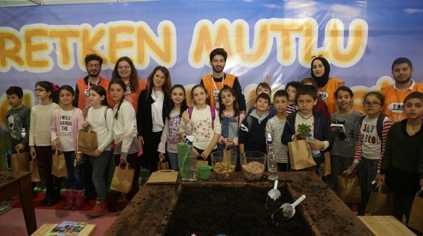 Kocaeli Tarım Fuarı &ccedil;ocukları ağırladı