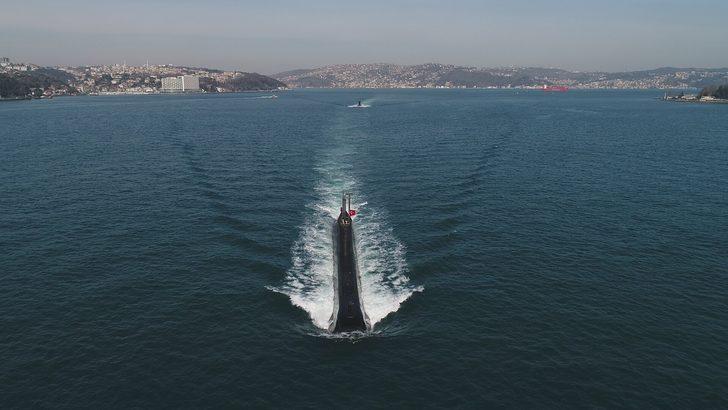 Savaş gemileri, İstanbul Boğazı'ndan böyle geçti G4