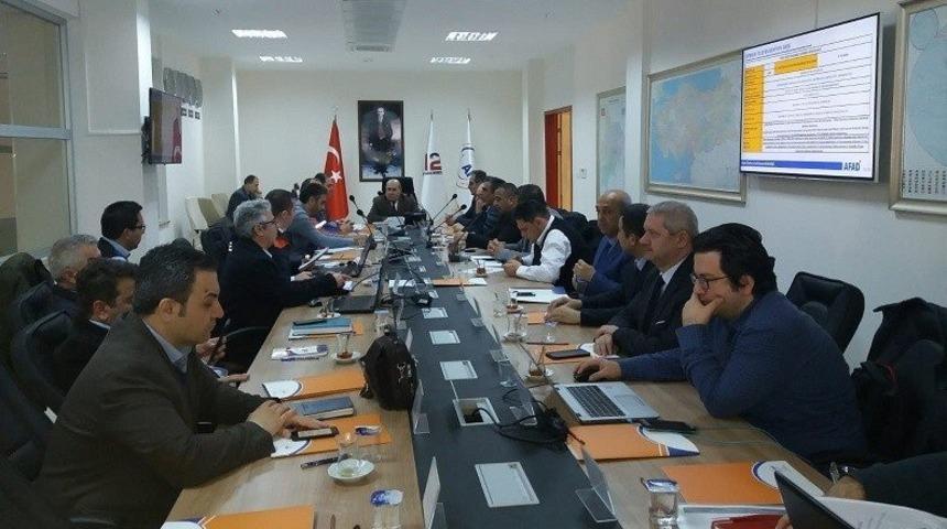 TAMP masa başı deprem tatbikatı ger&ccedil;ekleştirildi