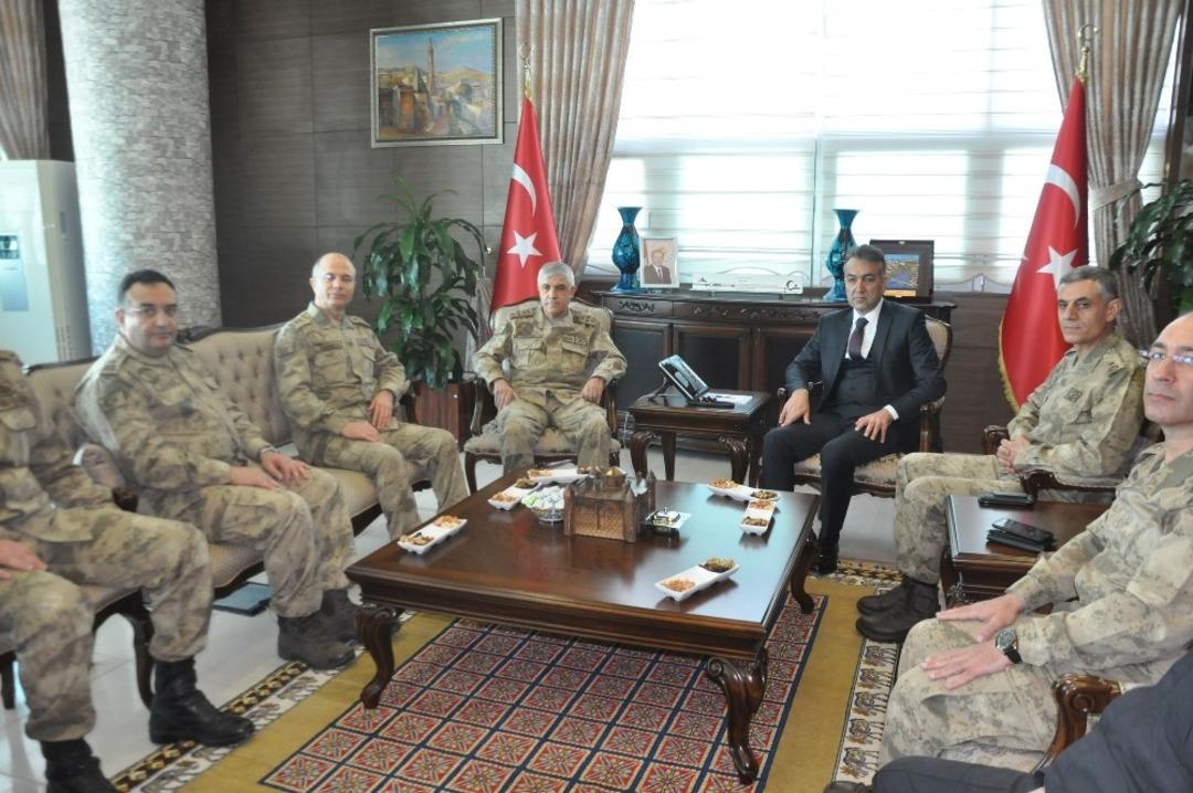 Jandarma Genel Komutanı Orgeneral Arif &Ccedil;etin Bitlis&rsquo;te