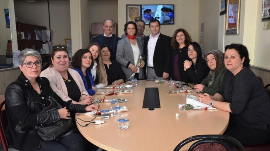 Biga&rsquo;da muhtar adayları bir araya geldi