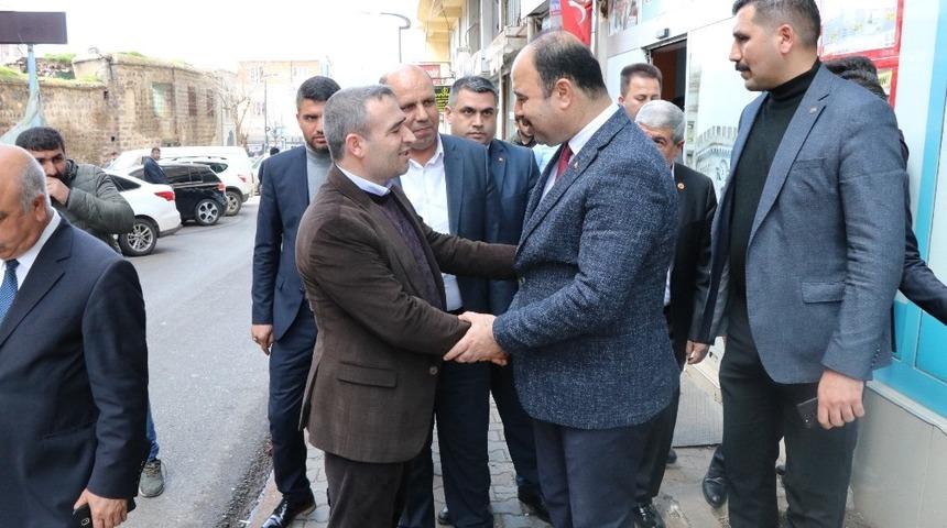 &Ccedil;ift&ccedil;i, Siverek il&ccedil;e teşkilatını ziyaret etti