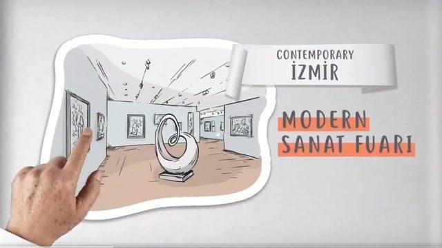 Zeybekci İzmirli gençlere animasyon filmiyle seslendi