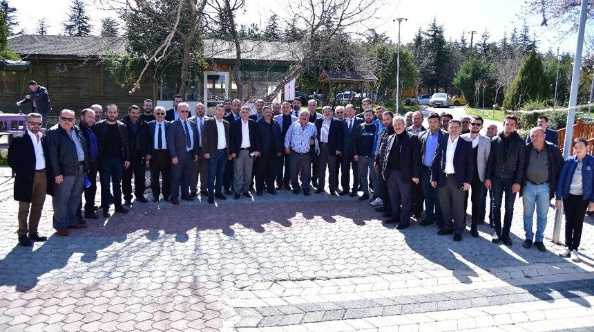 Başkan Can, M plakalı minib&uuml;s&ccedil;&uuml;lerle bir araya geldi