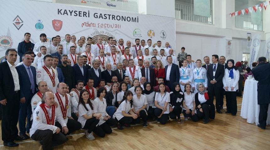 Kayseri Gastronomi Festivalinde Aş&ccedil;ılar Yarıştı