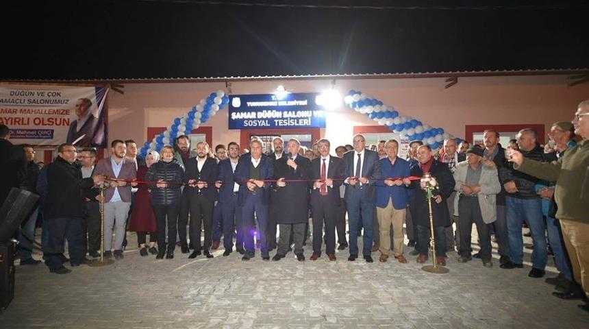 Şamar D&uuml;ğ&uuml;n Salonu ve Sosyal Tesisleri hizmete a&ccedil;ıldı